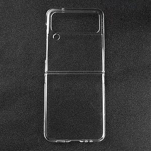 Θήκη Samsung Galaxy Z Flip4 5G Mad Mask Crystal Clear Transparent Πλάτη από σκληρό πλαστικό