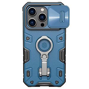 Θήκη iPhone 14 Pro NiLLkin Camshield Armor Series Πλάτη με προστασία για την κάμερα