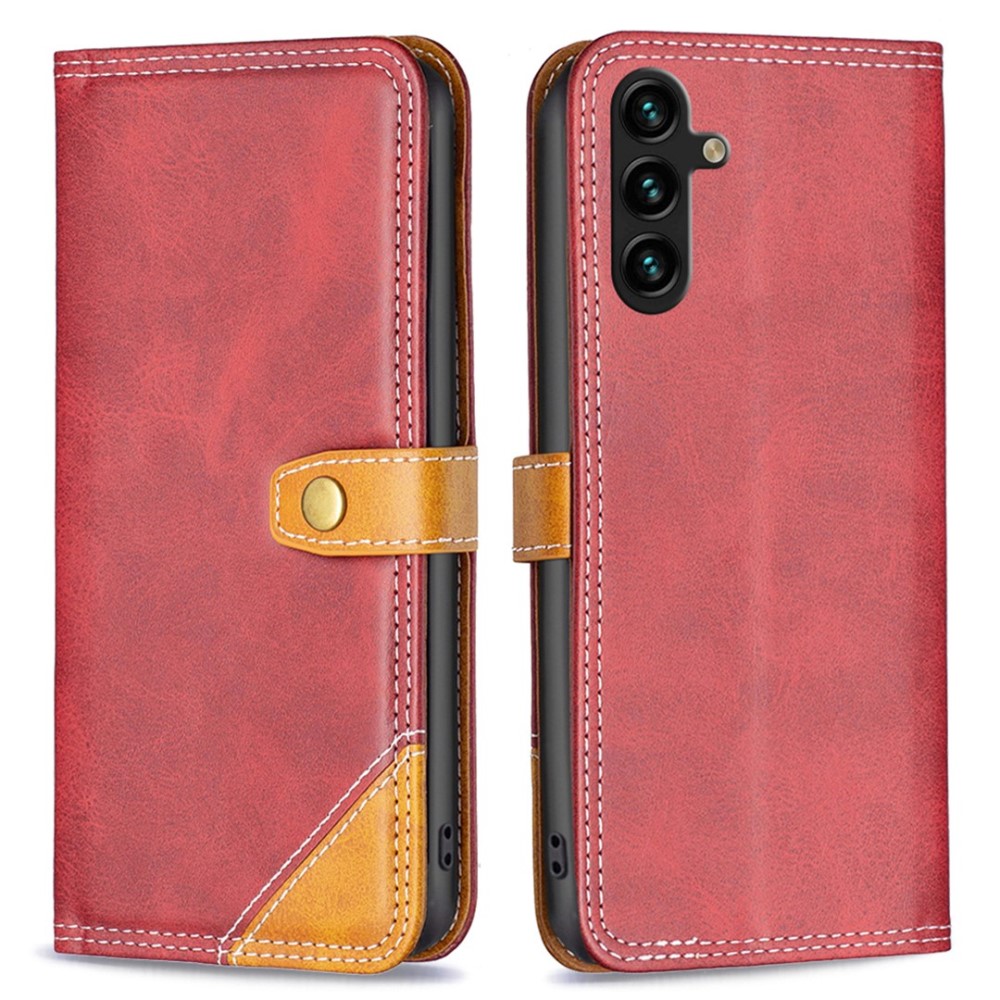 Θήκη Samsung Galaxy A13 5G BINFEN COLOR Leather Wallet Double Stitching Lines με βάση στήριξης Θήκη Samsung Galaxy A13 5G BINFEN COLOR Leather Wallet Double Stitching Lines με βάση στήριξης