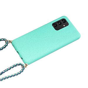 Θήκη Samsung Galaxy A13 5G / A13 / M13 5G OEM Soft Silicone Sockproof πλάτη με κορδόνι από αντικραδασμικό TPU γαλάζιο - Image 2