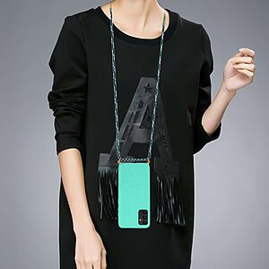 Θήκη Samsung Galaxy A13 5G / A13 / M13 5G OEM Soft Silicone Sockproof πλάτη με κορδόνι από αντικραδασμικό TPU γαλάζιο - Image 4