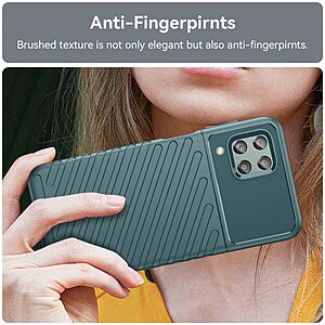 Θήκη Samsung Galaxy M33 5G Mad Mask Thunder Series Πλάτη από ενισχυμένο TPU πράσινο - Image 5