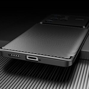 Θήκη Vivo X80 Pro 5G Mad Mask Beetle Series Carbon Fiber Πλάτη TPU μπλε - Image 3