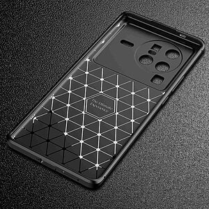 Θήκη Vivo X80 Pro 5G Mad Mask Beetle Series Carbon Fiber Πλάτη TPU μπλε - Image 4