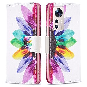 Θήκη Xiaomi 12 Lite 5G OEM Colorful Petals με βάση στήριξης