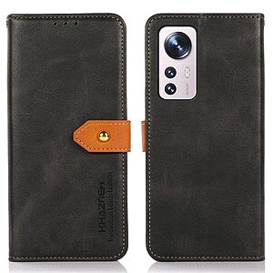Θήκη Xiaomi 12 Lite 5G KHAZNEH Leather Wallet Golden Clasp με βάση στήριξης