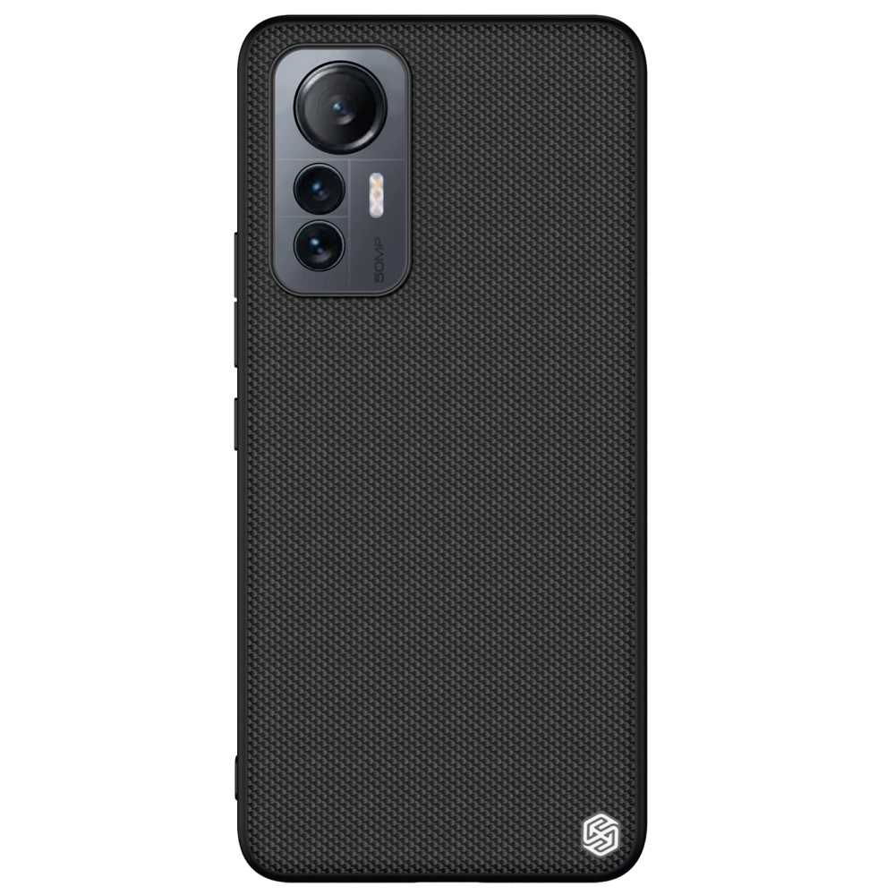 Θήκη Xiaomi 12 Lite 5G NiLLkin Textured Hard Case Series Πλάτη από ενισχυμένο πλαστικό και TPU μαύρο Θήκη Xiaomi 12 Lite 5G NiLLkin Textured Hard Case Series Πλάτη από ενισχυμένο πλαστικό και TPU μαύρο