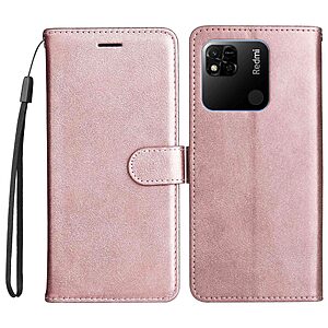 Θήκη Xiaomi Redmi 10A OEM Leather Wallet Case Series 2 με βάση στήριξης