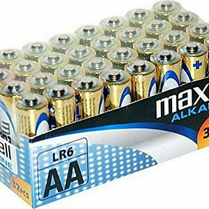 Maxell Αλκαλικές Μπαταρίες AA 1.5V 32τμχ