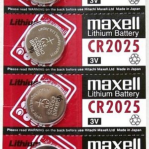 Maxell Μπαταρίες Λιθίου Ρολογιών CR2025 3V 5τμχ