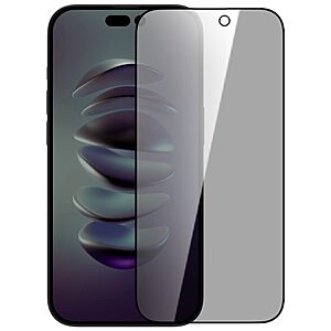 NiLLkin Amazing Anti Spy για iPhone 14 Pro Max (Πλήρης Κάλυψη) Αντιχαρακτικό γυαλί Tempered Glass 9H – 0.33mm μαύρο
