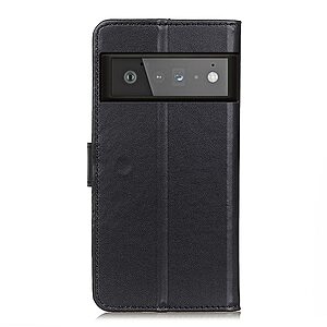 Θήκη Google Pixel 6 Pro 5G Mad Mask Leather Wallet Case με βάση στήριξης, υποδοχές καρτών και μαγνητικό κούμπωμα Flip Wallet από συνθετικό δέρμα μαύρο - Image 3