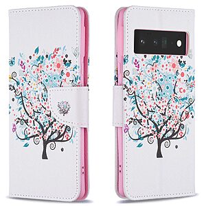 Θήκη Google Pixel 6 Pro 5G OEM Flowered Tree με βάση στήριξης