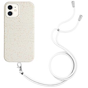 Θήκη iPhone 11 OEM Soft Silicone Sockproof v2 πλάτη με κορδόνι από αντικραδασμικό TPU λευκό