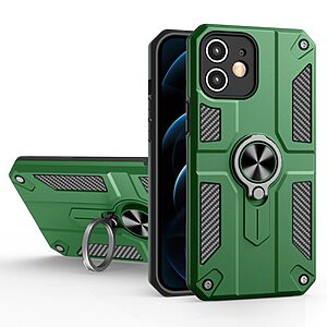 Θήκη iPhone 11 Mad Mask Armor Guard με Kickstand και Βάση στήριξης από σκλήρό Premium TPU πράσινο