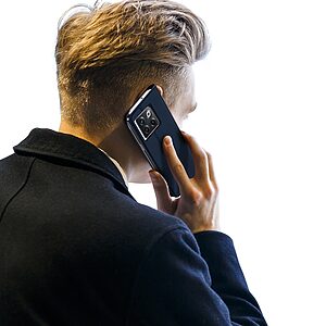 Θήκη OnePlus 10T 5G DUX DUCIS Skin Pro Series με βάση στήριξης, υποδοχή καρτών και μαγνητικό κούμπωμα Flip Wallet από συνθετικό δέρμα και TPU μπλε - Image 5