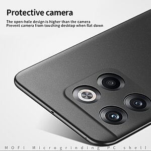 Θήκη OnePlus 10T 5G MOFI Shield Slim Series Πλάτη από σκληρό πλαστικό μπλε - Image 4