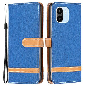 Θήκη Xiaomi Redmi A1 Mad Mask Jean coated skin v2 με βάση στήριξης