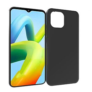 Θήκη Xiaomi Redmi A1 OEM Matte Premium v2 Πλάτη με ημίσκληρο TPU μαύρο