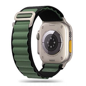 Λουρί Tech-Protect Nylon για Apple Watch 4/ 5/ 6/ 7/SE/ULTRA (42/44/45/49 mm) χακί