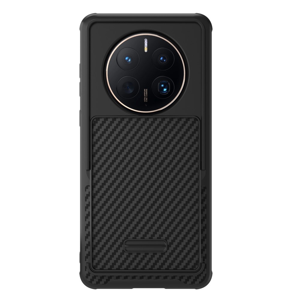 Θήκη Huawei Mate 50 Pro NiLLkin Camshield Carbon Fiber Series Πλάτη με προστασία για την κάμερα από σκλήρό Premium TPU μαύρο Θήκη Huawei Mate 50 Pro NiLLkin Camshield Carbon Fiber Series Πλάτη με προστασία για την κάμερα από σκλήρό Premium TPU μαύρο