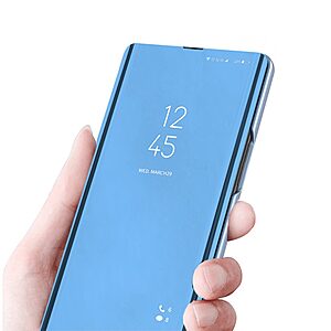 Θήκη Xiaomi 12T 5G / 12T Pro 5G Mad Mask Mirror Surface Series Flip Window δερματίνη μωβ - Image 4