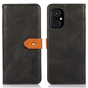 Θήκη Xiaomi Poco M4 5G KHAZNEH Leather Wallet Golden Clasp με βάση στήριξης