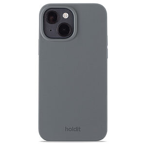 Θήκη σιλικόνης Holdit® για iPhone 13 / 14 Space Gray (Βαθύ-γκρι )