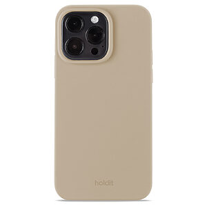 Θήκη σιλικόνης Holdit® για iPhone 14 Pro Max Latte Beige (Λάτε μπεζ)