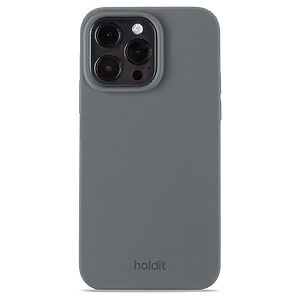 Θήκη σιλικόνης Holdit® για iPhone 14 Pro Max Space Gray (Βαθύ-γκρι )