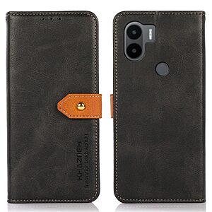 Θήκη Xiaomi Redmi A1+ KHAZNEH Leather Wallet Golden Clasp με βάση στήριξης