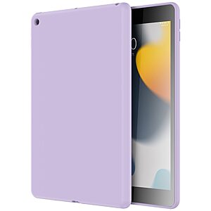 Θήκη MUTURAL Liquid Series Back Cover για iPad (2019/2020) 10.2" πλάτη με ενισχυμένη σιλικόνη για προστασία στα χτυπήματα και τις πτώσεις σε χρώμα μωβ