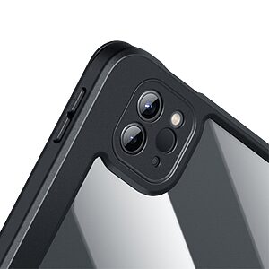 Θήκη BENKS Leather Series Tri-Fold Flip Cover για iPad Air (2020/2022) 10.9" από TPU και μαγνητική αποσπώμενη πλάτη από αυθεντικό δέρμα σε χρώμα μαύρο - Image 4