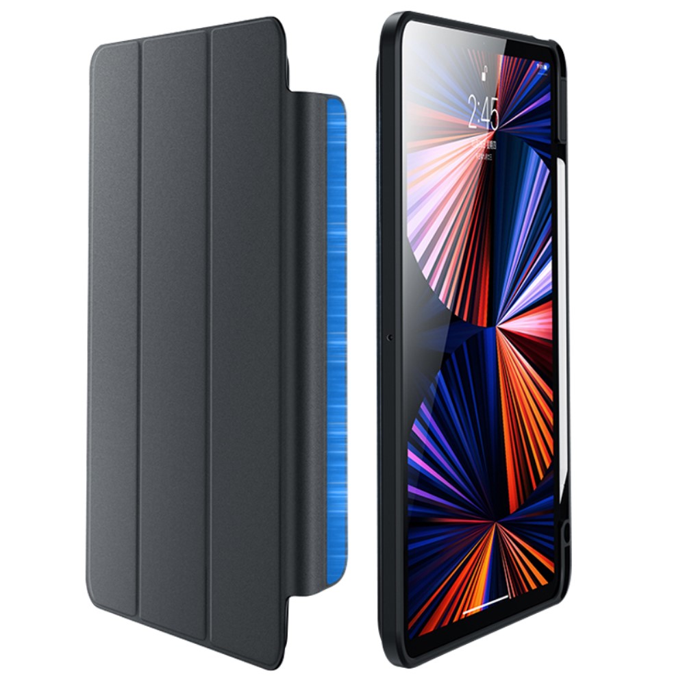 Θήκη BENKS Leather Series Tri-Fold Flip Cover για iPad Air (2020/2022) 10.9" από TPU και μαγνητική αποσπώμενη πλάτη από αυθεντικό δέρμα σε χρώμα μαύρο Θήκη BENKS Leather Series Tri-Fold Flip Cover για iPad Air (2020/2022) 10.9" από TPU και μαγνητική αποσπώμενη πλάτη από αυθεντικό δέρμα σε χρώμα μαύρο