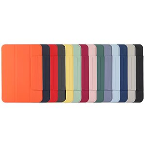 Θήκη Tri-Fold Flip Cover για iPad mini 8.3" (2021/24) από TPU πλάτη και ενισχυμένο κούμπωμα σε μαύρο - Image 4