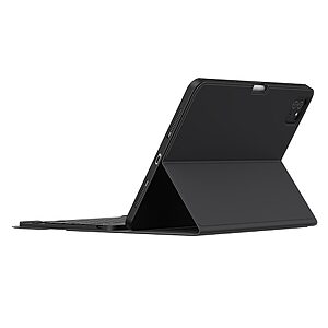 Θήκη BASEUS με αποσπώμενο πληκτρολόγιο Flip Cover για iPad Pro (2018/2020/2021) 11" από TPU και προστατευτικό κάλυμα κάμερας σε χρώμα μαύρο - Image 4