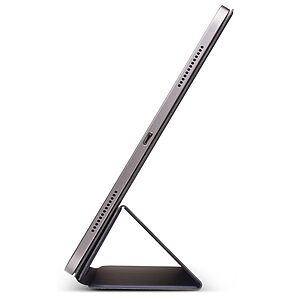 Θήκη QIALINO Tri-Fold Flip Cover για iPad Pro (2018/2020/2021/2022) 11" από TPU και ενισχυμένη από αυθεντικό δέρμα σε χρώμα μαύρο - Image 3