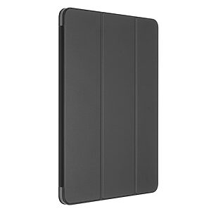 Θήκη QIALINO Tri-Fold Flip Cover για iPad Pro (2018/2020/2021/2022) 11" από TPU και ενισχυμένη από αυθεντικό δέρμα σε χρώμα μαύρο - Image 4