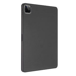 Θήκη QIALINO Tri-Fold Flip Cover για iPad Pro (2018/2020/2021/2022) 11" από TPU και ενισχυμένη από αυθεντικό δέρμα σε χρώμα μαύρο - Image 5