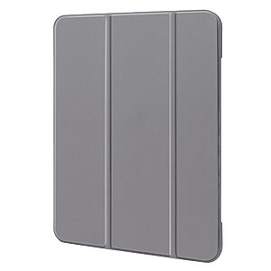 Θήκη Tri-Fold Flip Cover για Galaxy Tab A7 (2020) 10.4" TPU με ειδική θέση για πενάκι και ενισχυμένες γωνίες σε χρώμα γκρι - Image 2
