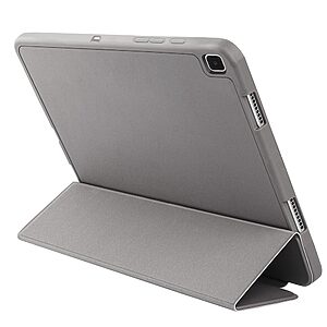 Θήκη Tri-Fold Flip Cover για Galaxy Tab A7 (2020) 10.4" TPU με ειδική θέση για πενάκι και ενισχυμένες γωνίες σε χρώμα γκρι - Image 3