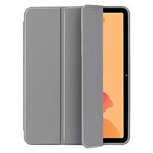 Θήκη Tri-Fold Flip Cover για Galaxy Tab A7 (2020) 10.4" TPU με ειδική θέση για πενάκι και ενισχυμένες γωνίες σε χρώμα γκρι - Image 4