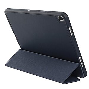 Θήκη Tri-Fold Flip Cover για Galaxy Tab A7 (2020) 10.4" TPU με ειδική θέση για πενάκι και ενισχυμένες γωνίες σε χρώμα μπλε σκούρο - Image 3