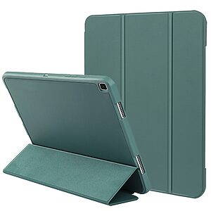 Θήκη Tri-Fold Flip Cover για Galaxy Tab A7 (2020) 10.4" TPU με ειδική θέση για πενάκι και ενισχυμένες γωνίες σε χρώμα πράσινο