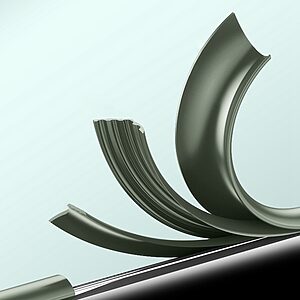 Θήκη Honor Magic5 Lite 5G Mad Mask Metal Lens Ultra Thin Matte Premium Πλάτη TPU πράσινο - Image 2