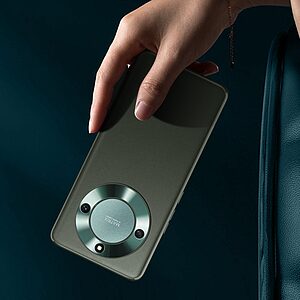 Θήκη Honor Magic5 Lite 5G Mad Mask Metal Lens Ultra Thin Matte Premium Πλάτη TPU πράσινο - Image 4