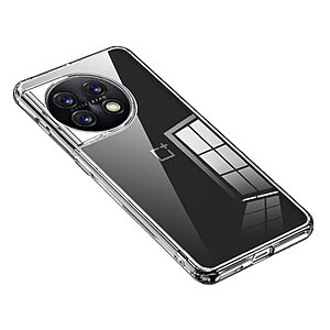 Θήκη OnePlus 11 5G OEM Silicone Sockproof V8 Anti-Slip Transparent Πλάτη TPU