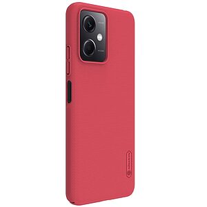 Θήκη Xiaomi Redmi Note 12 5G / Poco X5 5G NiLLkin Super Frosted Shield Series Πλάτη από Premium σκληρό πλαστικό κόκκινο - Image 3