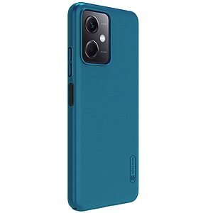 Θήκη Xiaomi Redmi Note 12 5G / Poco X5 5G NiLLkin Super Frosted Shield Series Πλάτη από Premium σκληρό πλαστικό μπλε - Image 3