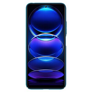 Θήκη Xiaomi Redmi Note 12 5G / Poco X5 5G NiLLkin Super Frosted Shield Series Πλάτη από Premium σκληρό πλαστικό μπλε - Image 4